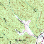 United States Geological Survey Rosman, NC (1945, 24000-Scale) digital map