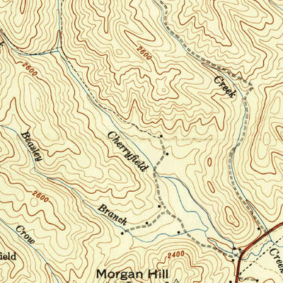 United States Geological Survey Rosman, NC (1946, 24000-Scale) digital map