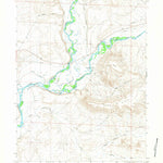 United States Geological Survey Ross Butte, WY (1964, 24000-Scale) digital map