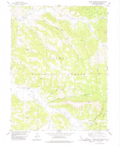 United States Geological Survey Ross Canyon, CA (1977, 24000-Scale) digital map