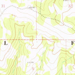 United States Geological Survey Ross Canyon, CA (1977, 24000-Scale) digital map