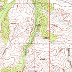 United States Geological Survey Ross Canyon, MT (1954, 24000-Scale) digital map
