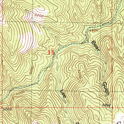 United States Geological Survey Ross Canyon, MT (1954, 24000-Scale) digital map