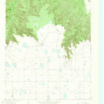 United States Geological Survey Ross Canyon, TX (1965, 24000-Scale) digital map