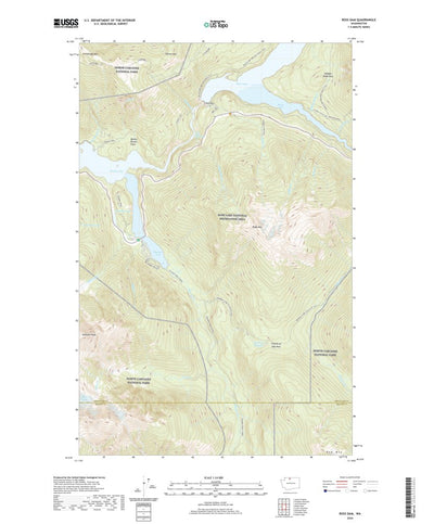 United States Geological Survey Ross Dam, WA (2020, 24000-Scale) digital map