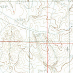 United States Geological Survey Ross Flat, WY (1984, 24000-Scale) digital map