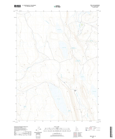 United States Geological Survey Ross Lake, ID (2020, 24000-Scale) digital map