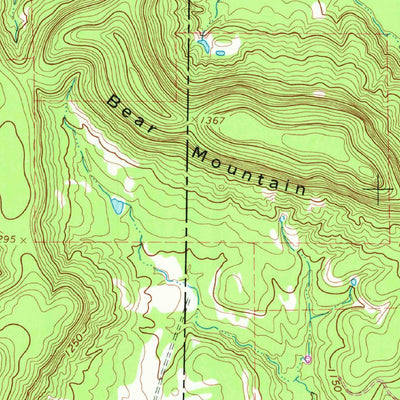 United States Geological Survey Ross Mountain, TX (1967, 24000-Scale) digital map