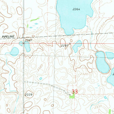 United States Geological Survey Ross, ND (1981, 24000-Scale) digital map