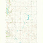United States Geological Survey Ross NW, ND (1969, 24000-Scale) digital map