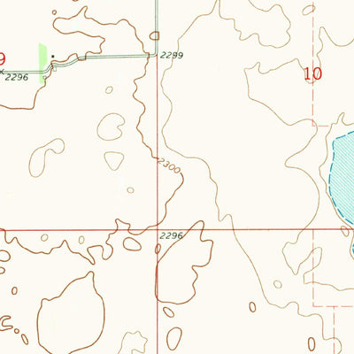 United States Geological Survey Ross NW, ND (1969, 24000-Scale) digital map
