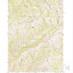 United States Geological Survey Ross Peak, ID (1964, 24000-Scale) digital map