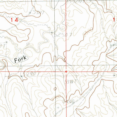 United States Geological Survey Ross, WY (1984, 24000-Scale) digital map