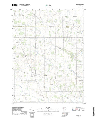 United States Geological Survey Rossburg, OH (2023, 24000-Scale) digital map