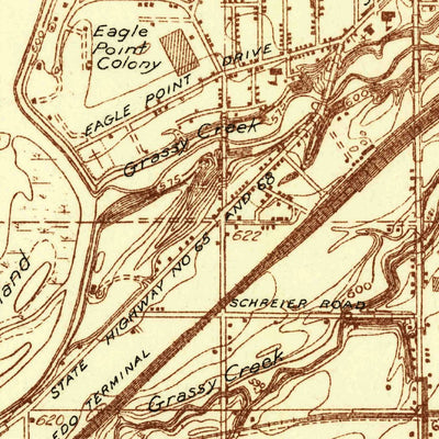United States Geological Survey Rossford, OH (1934, 24000-Scale) digital map