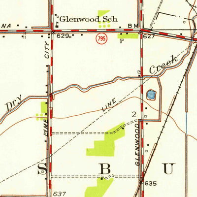 United States Geological Survey Rossford, OH (1951, 24000-Scale) digital map
