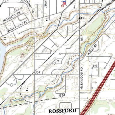 United States Geological Survey Rossford, OH (2023, 24000-Scale) digital map