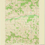 United States Geological Survey Rossman Creek, WI (1973, 24000-Scale) digital map