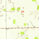 United States Geological Survey Rosston, IN (1953, 24000-Scale) digital map