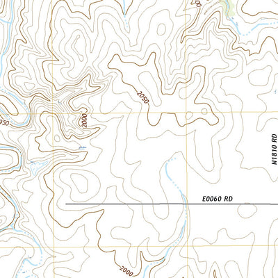 United States Geological Survey Rosston NE, OK (2022, 24000-Scale) digital map