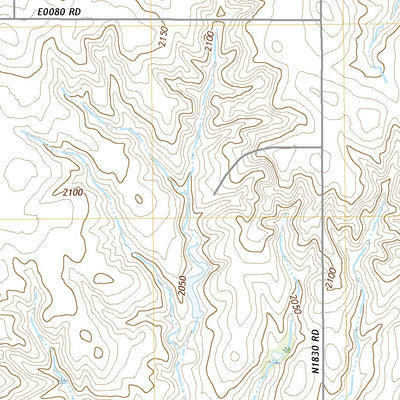 United States Geological Survey Rosston NE, OK (2022, 24000-Scale) digital map