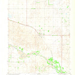 United States Geological Survey Rosston, OK (1971, 24000-Scale) digital map