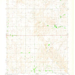 United States Geological Survey Rosston SE, OK (1971, 24000-Scale) digital map