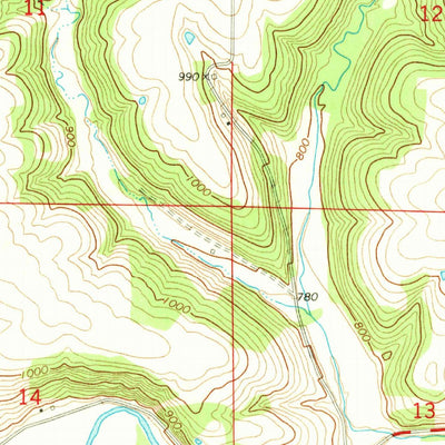 United States Geological Survey Rossville, IA (1971, 24000-Scale) digital map