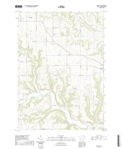 United States Geological Survey Rossville, IA (2022, 24000-Scale) digital map