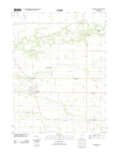 United States Geological Survey Rossville, IN (2013, 24000-Scale) digital map