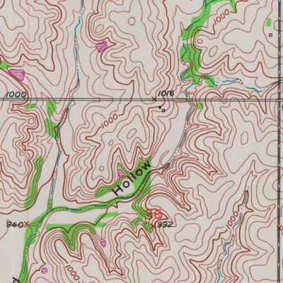 United States Geological Survey Rossville, KS (1952, 24000-Scale) digital map