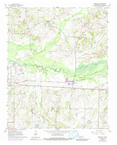 United States Geological Survey Rossville, TN (1965, 24000-Scale) digital map