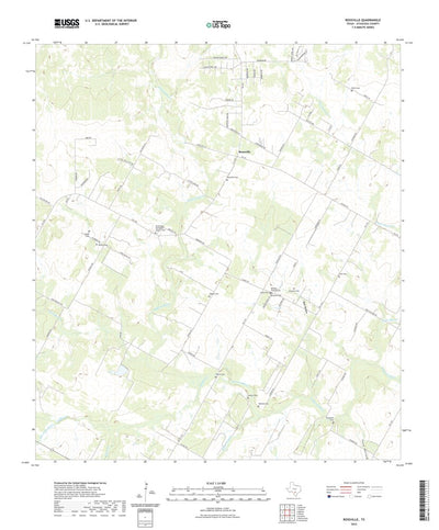 United States Geological Survey Rossville, TX (2022, 24000-Scale) digital map