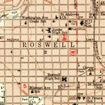 United States Geological Survey Roswell North, NM (1949, 24000-Scale) digital map