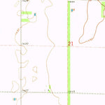 United States Geological Survey Roswell, SD (1972, 24000-Scale) digital map