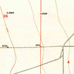 United States Geological Survey Roswell South, NM (1949, 24000-Scale) digital map
