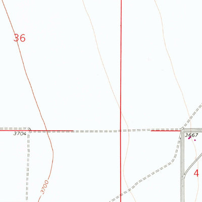 United States Geological Survey Roswell South, NM (1962, 24000-Scale) digital map