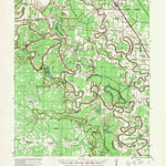 United States Geological Survey Rotan, AR (1935, 62500-Scale) digital map