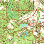 United States Geological Survey Rotan, AR (1968, 62500-Scale) digital map