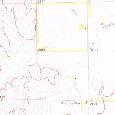 United States Geological Survey Roten Valley North, NE (1972, 24000-Scale) digital map