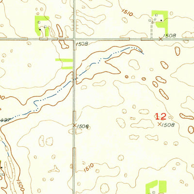 United States Geological Survey Roth, ND (1954, 24000-Scale) digital map