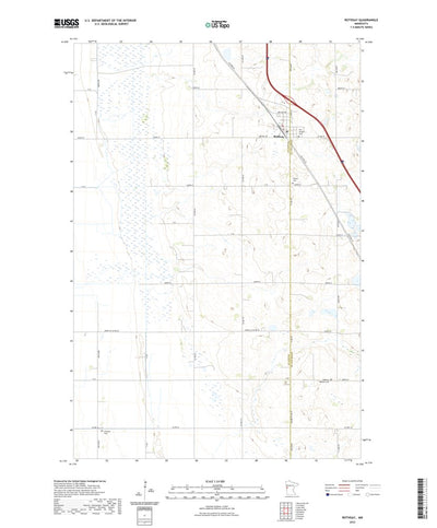 United States Geological Survey Rothsay, MN (2022, 24000-Scale) digital map