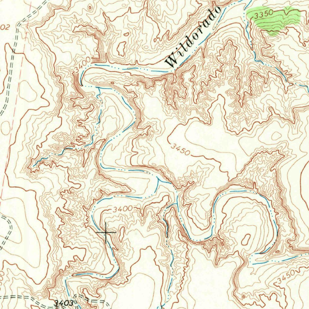Rotten Hill, TX (1966, 24000-Scale) Map by United States Geological ...