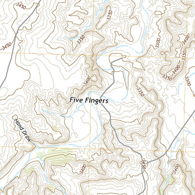 United States Geological Survey Rotten Hill, TX (2022, 24000-Scale) digital map