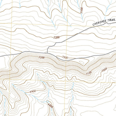 United States Geological Survey Rotten Springs, WY (2021, 24000-Scale) digital map
