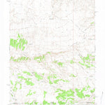 United States Geological Survey Rotten Springs, WY-CO (1970, 24000-Scale) digital map