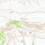 United States Geological Survey Rotten Springs, WY-CO (1970, 24000-Scale) digital map