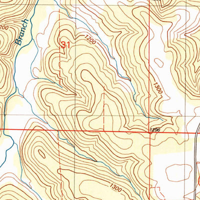 United States Geological Survey Roubidoux, MO (2004, 24000-Scale) digital map