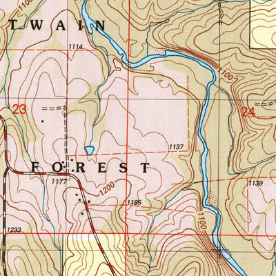 United States Geological Survey Roubidoux, MO (2004, 24000-Scale) digital map