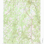 United States Geological Survey Rougemont, NC (1974, 24000-Scale) digital map